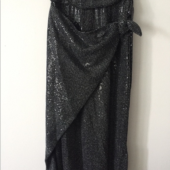 Brand new ALLSAINTS  Wrap Front Sleeveless Sheath Dress - Picture 7 of 16